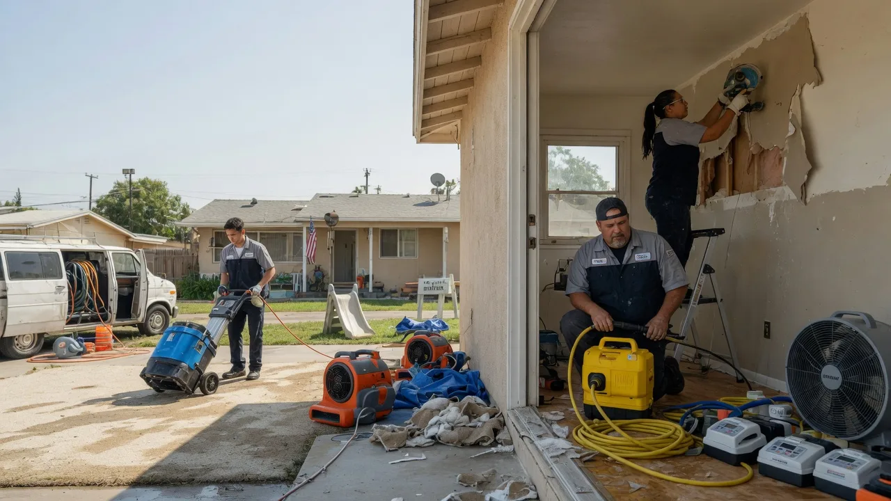 Water Damage Restoration in London, AR near me